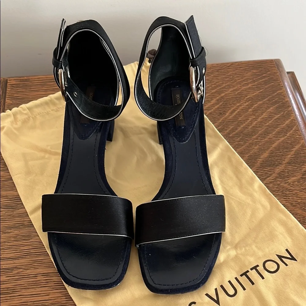 Louis Vuitton Black Women's Sandals - Picture 6 of 8
